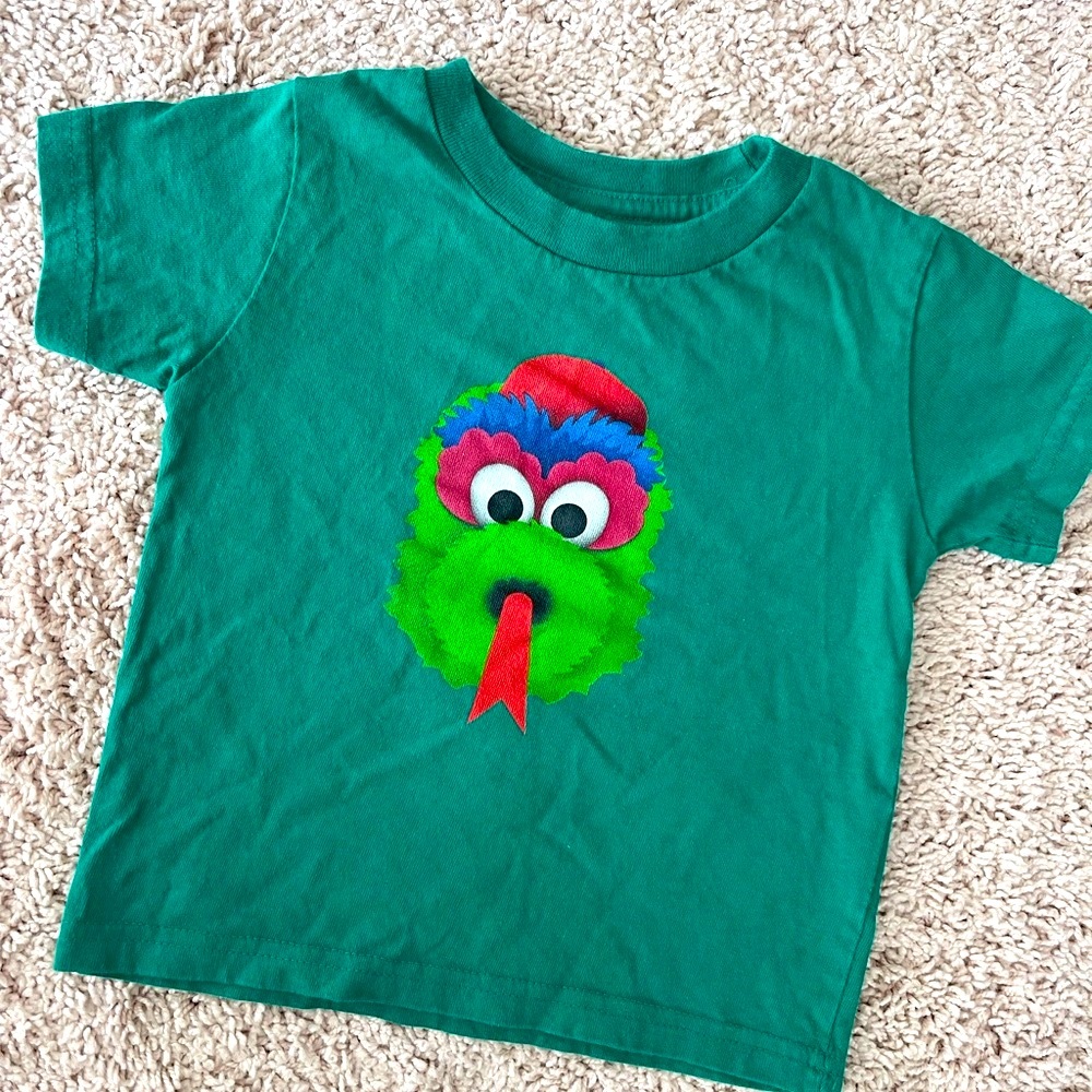 Toddler Phillies Phanatic tee for age 1-3 years